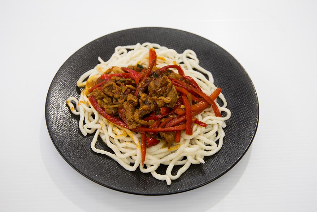 NaratiNoodles Dish Lamb and capsicum noodles - Lamb and Capsicum Noodles